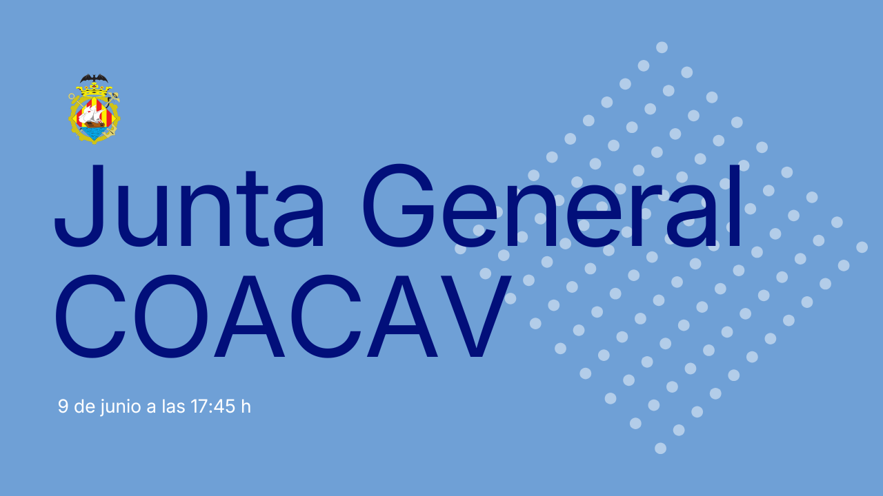 COACAV convoca su Junta General Extraordinaria el próximo 9 de junio