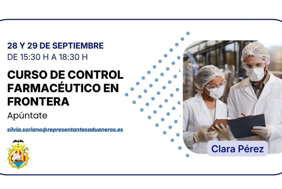 Curso sobre control farmacéutico en frontera coacav