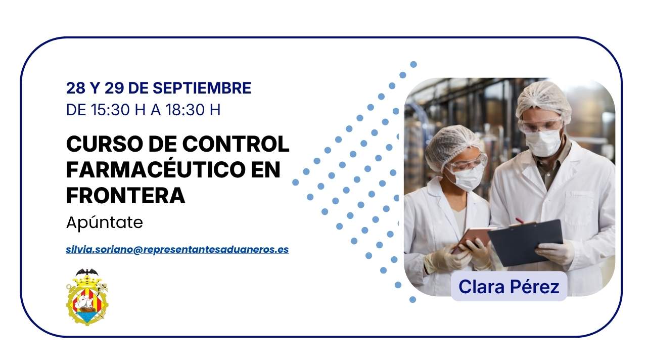 Curso sobre control farmacéutico en frontera coacav